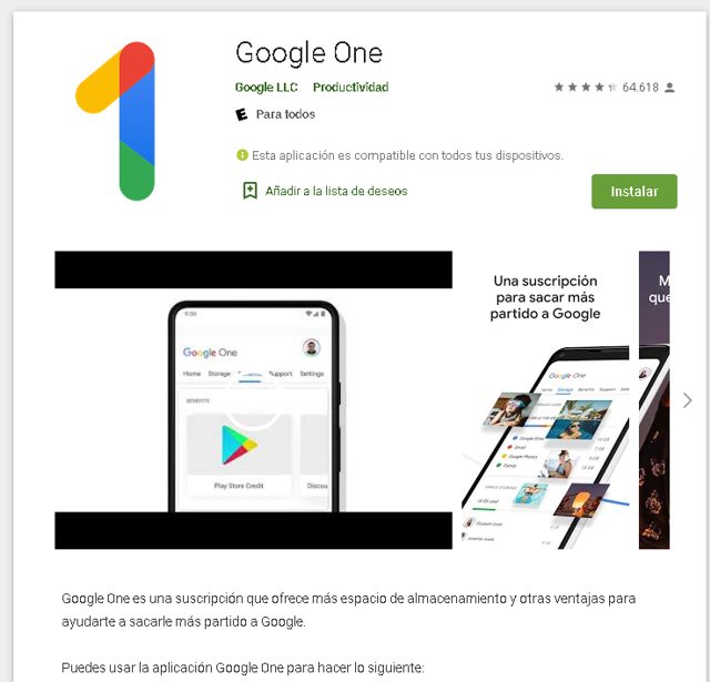 Google One Cómo Descargar y Consejos Android Doncomos