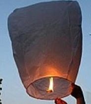 Cómo hacer lámparas de papel voladoras