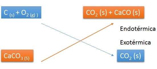 Cómo diferenciar la reacción endotérmica de la exotérmica