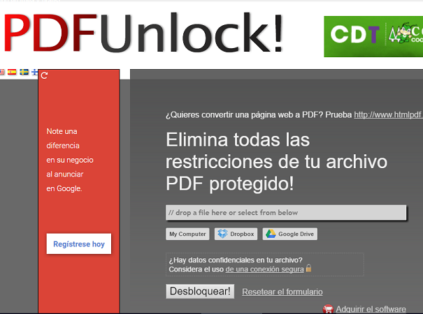 Cómo desbloquear archivos PDF Tecnología Doncomos