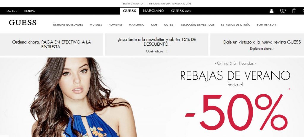 Guess: Consejos y Cómo comprar en Guess