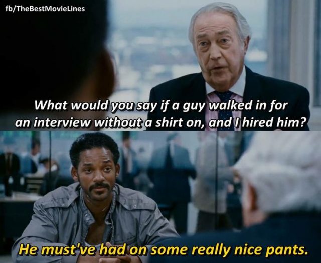 The pursuit of happyness