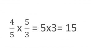 Cómo multiplicar fracciones