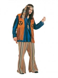 Cómo hacer un disfraz de hippie - 13 pasos - Fiesta 
