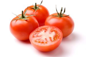 Ripe Tomatoes on White with Clipping Path