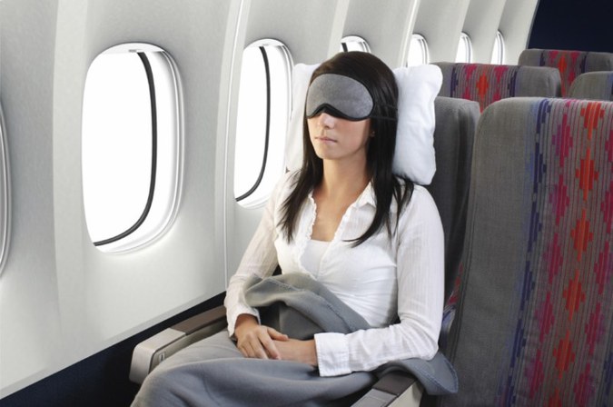 dormir en avión