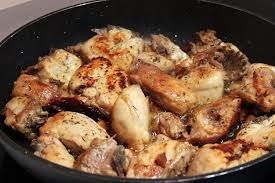 Cómo hacer pollo al ajillo