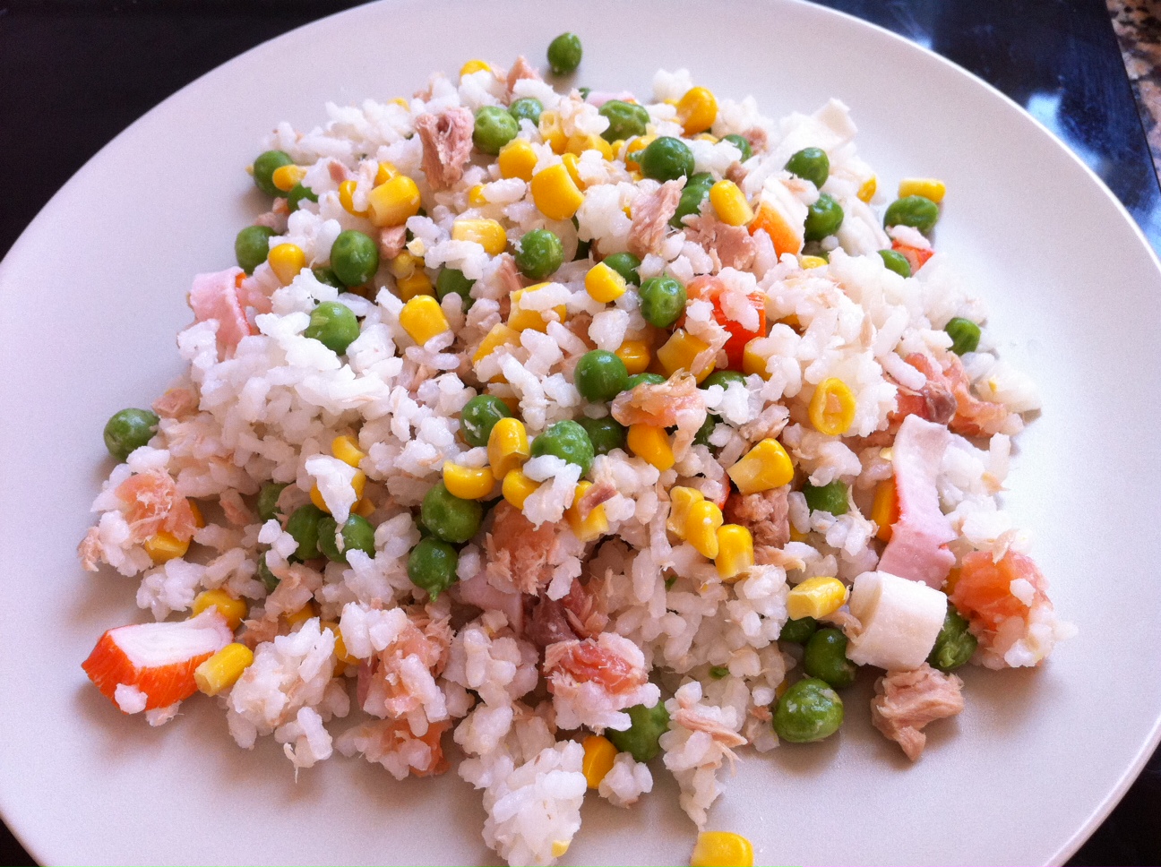 Cómo hacer una ensalada de arroz