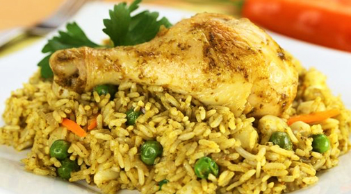 Cómo hacer arroz con pollo