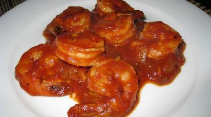 Cómo preparar camarones en salsa