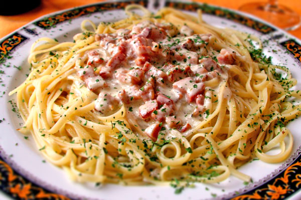 Cómo haces espagueti carbonara