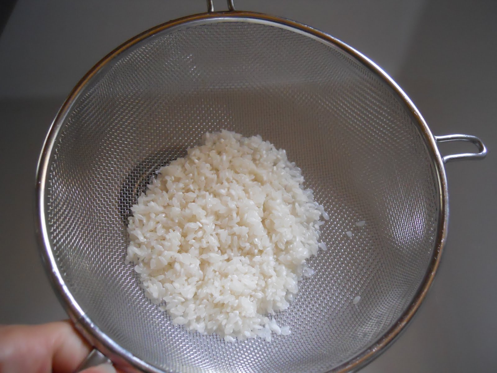 hacer albóndigas-arroz