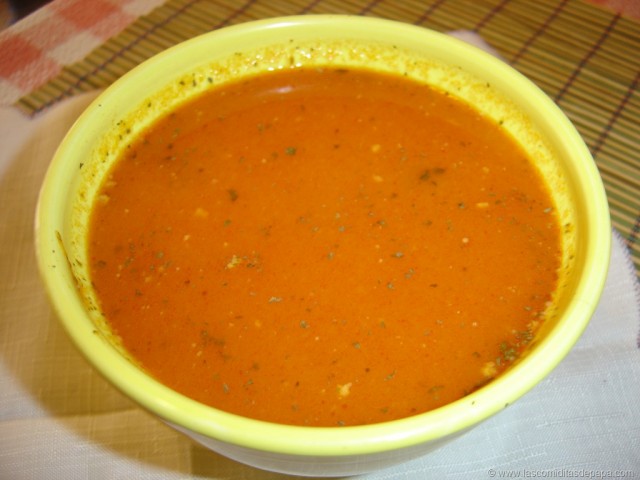 Cómo hacer sopa de tomate