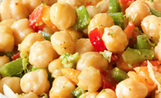 Cómo hacer una ensalada de garbanzos