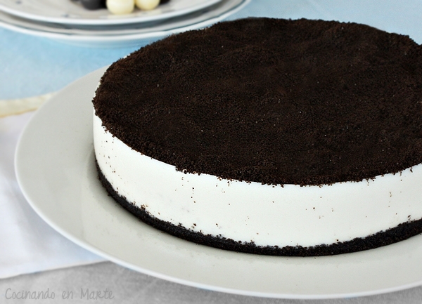 Cómo hacer una tarta de oreo