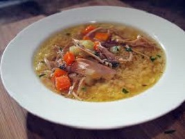 Cómo hacer sopa de pollo