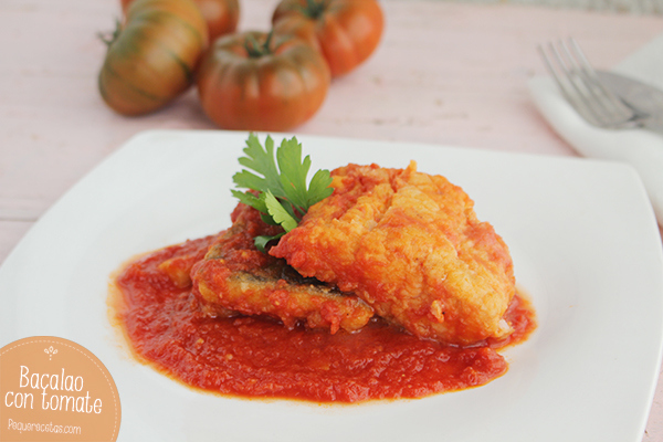 Bacalao con Tomate: Receta de Bacalao con Tomate