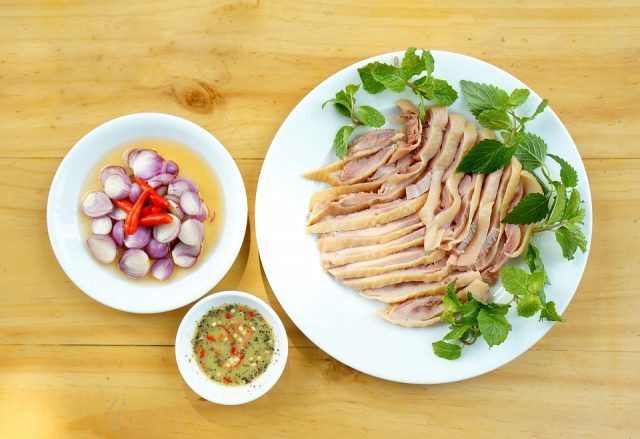Platillo Pollo con Verduras