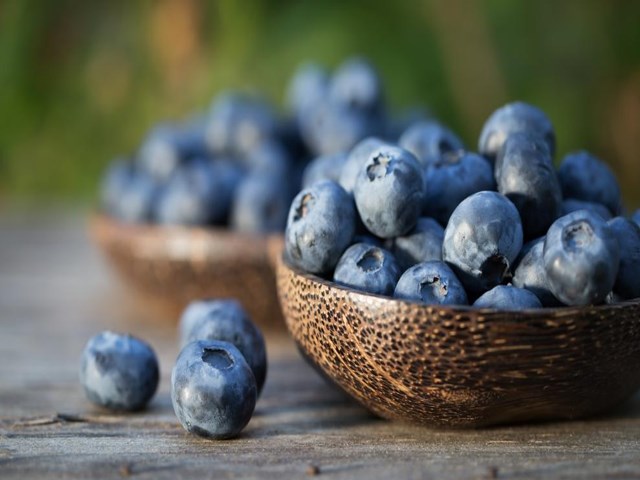 como comer arandanos