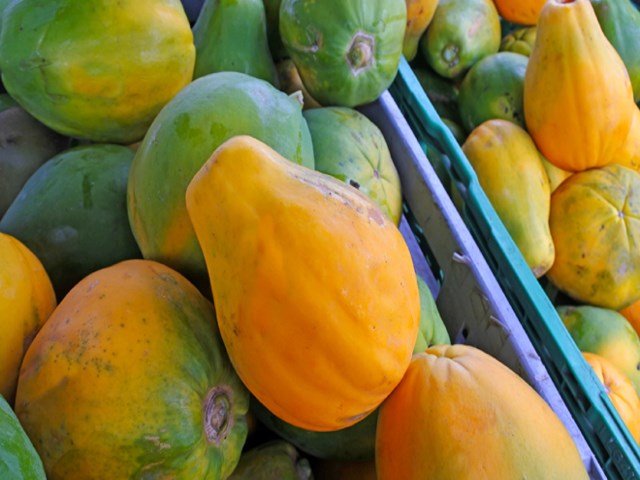 como comer papaya