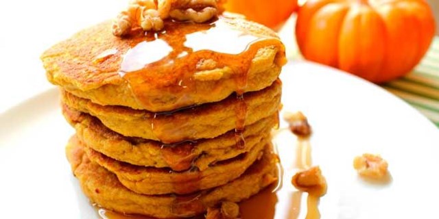 Tortitas de calabaza y avena