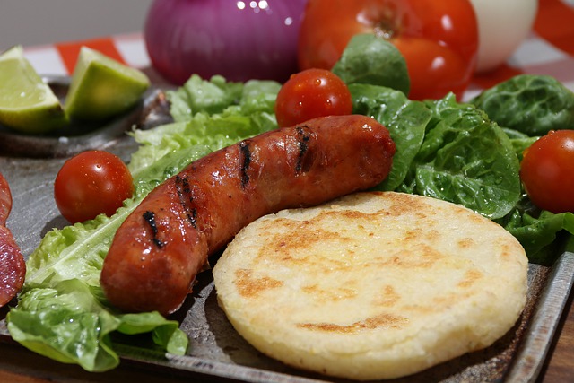 Cómo acompañar una arepa viuda