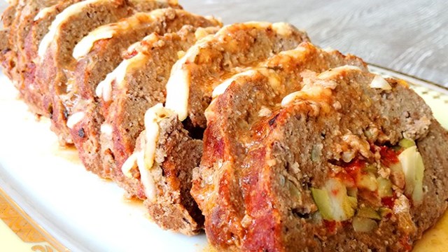 enrrollado de carne