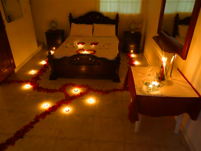 habitación romantica