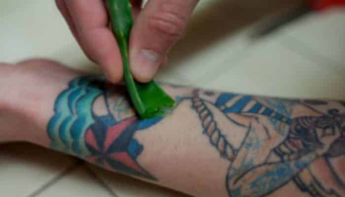 curar tatuaje