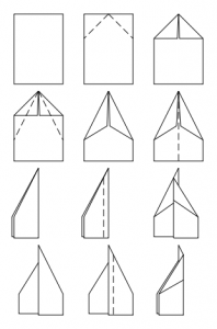 Cómo hacer aviones de papela