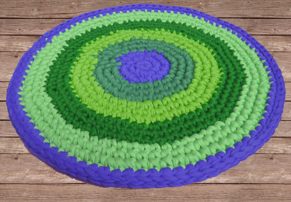 Cómo crear una alfombra de trapillo