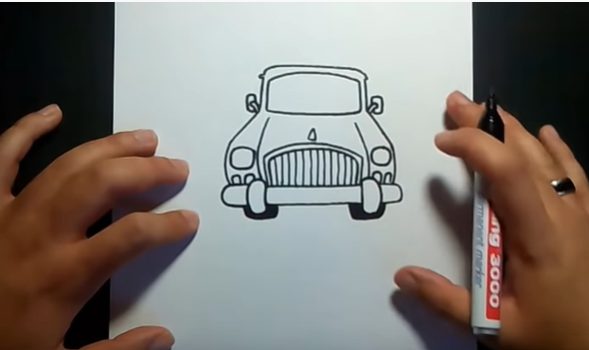 Cómo dibujar un coche - 22 pasos - Talento Cómo dibujar un coche - 22 pasos - Talento
