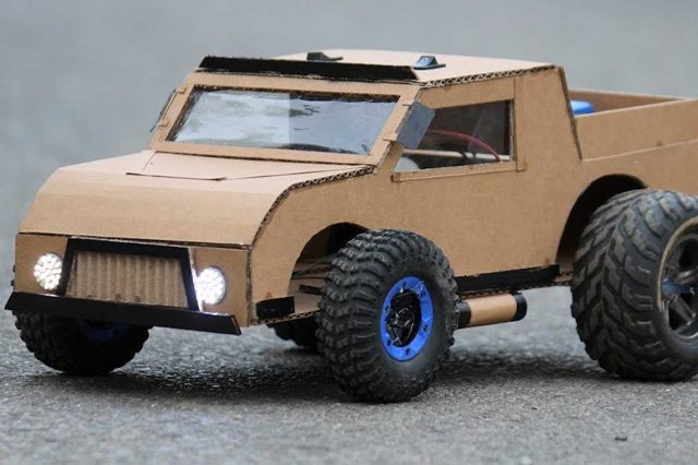 Cómo hacer un coche de cartón paso a paso - 7 pasos - Talento Doncomos.com